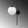 Opviq Viran - 10915 Lámpara de pared Blanco y negro